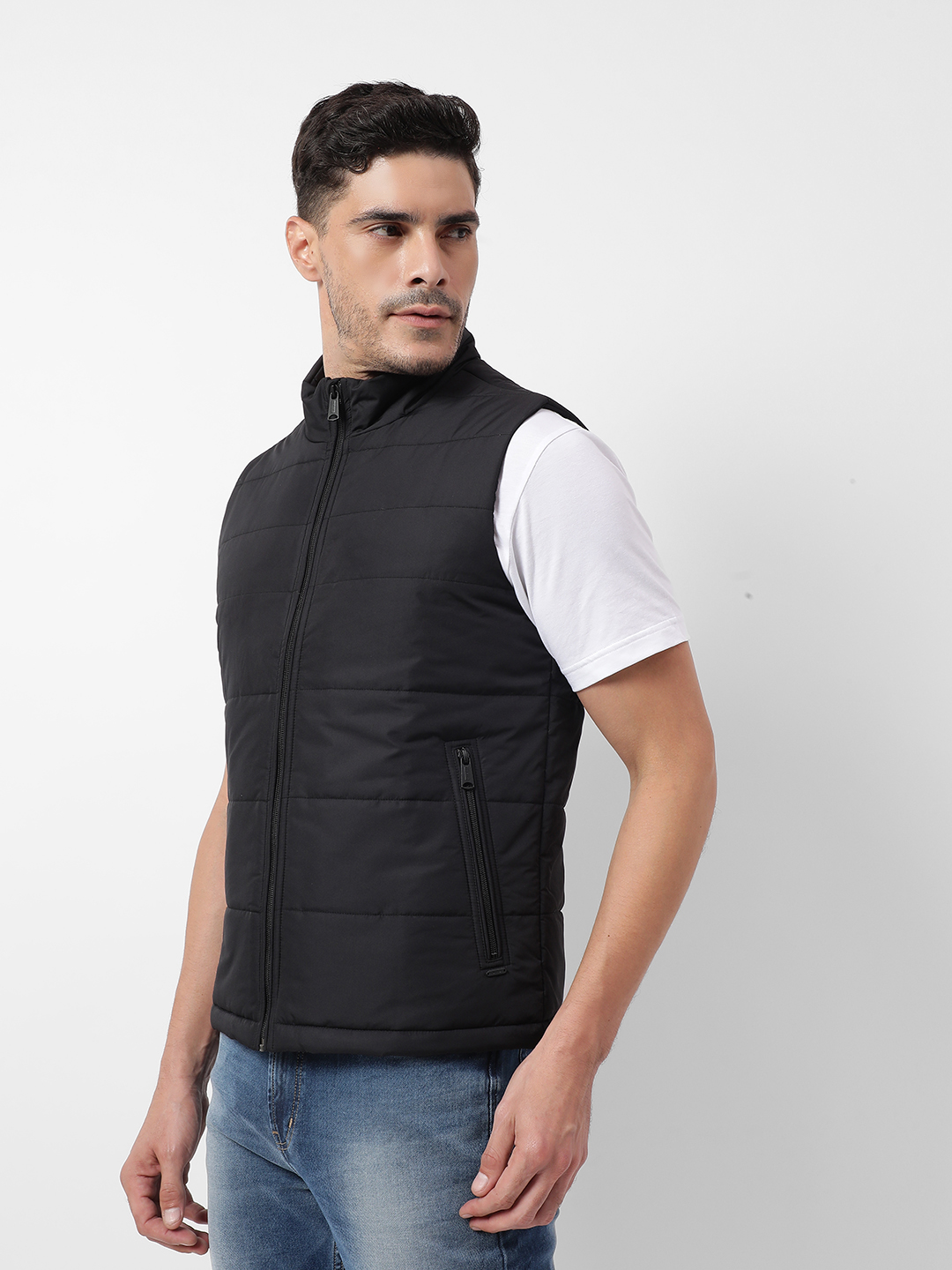 Numero Uno Men Solid Black Jacket